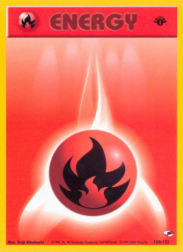Fire Energy, carta 128 de Gym Heroes