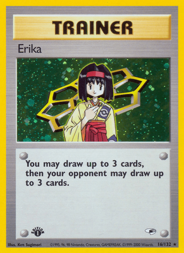 Erika, carta 16 de Gym Heroes