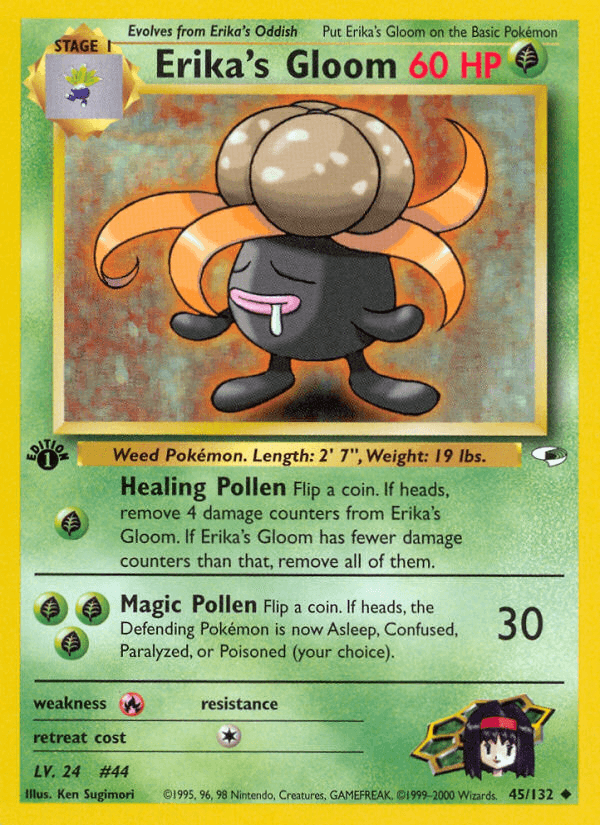 Erika's Gloom, carta 45 de Gym Heroes