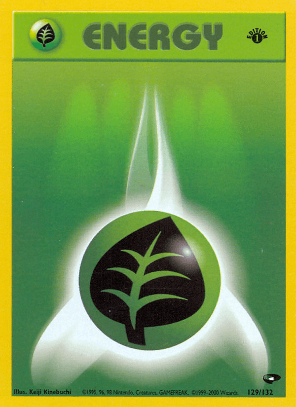 Grass Energy, carta 129 de Gym Challenge