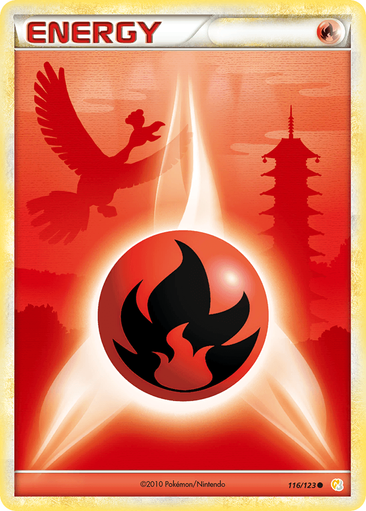 Fire Energy, carta 116 de HeartGold SoulSilver