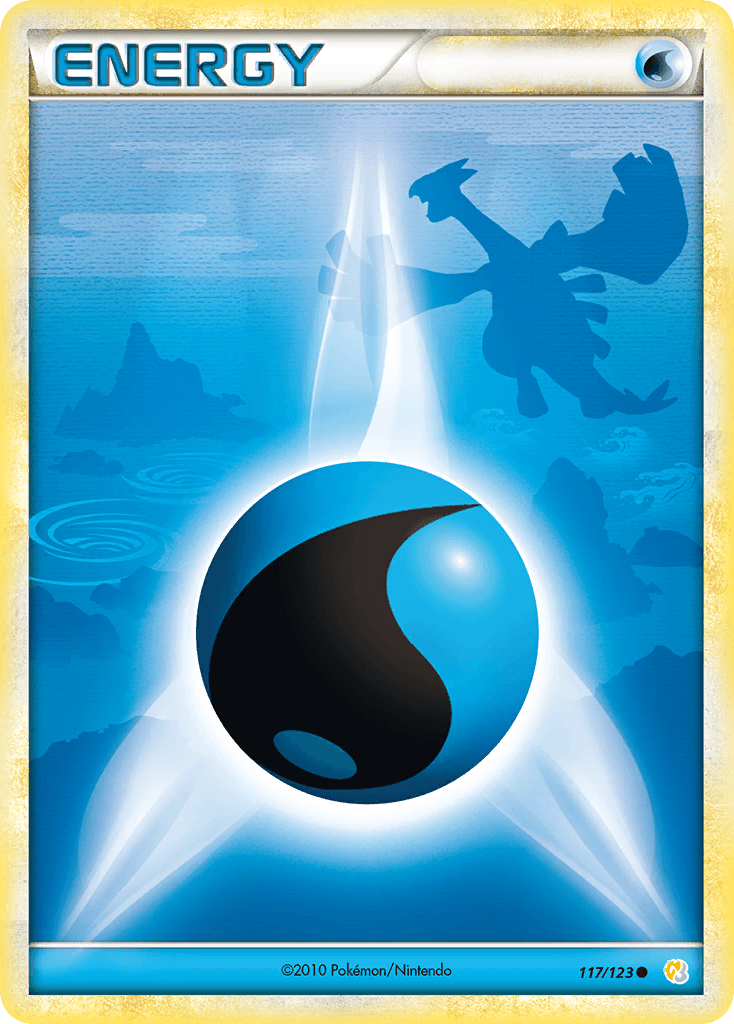 Water Energy, carta 117 de HeartGold SoulSilver