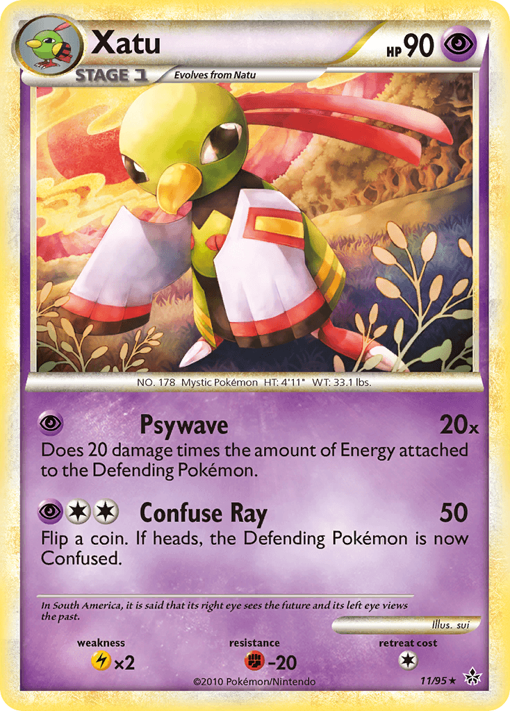 Xatu, carta 11 de Unleashed