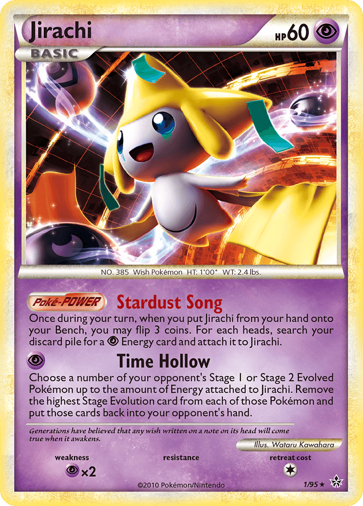 Jirachi, carta 1 de Unleashed
