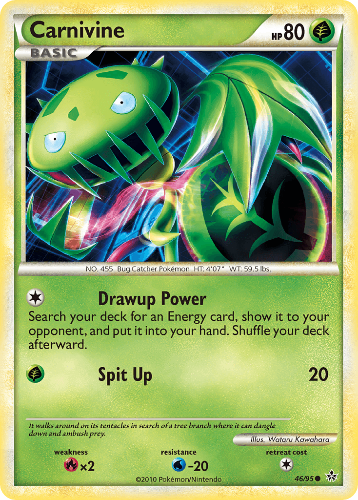 Carnivine, carta 46 de Unleashed