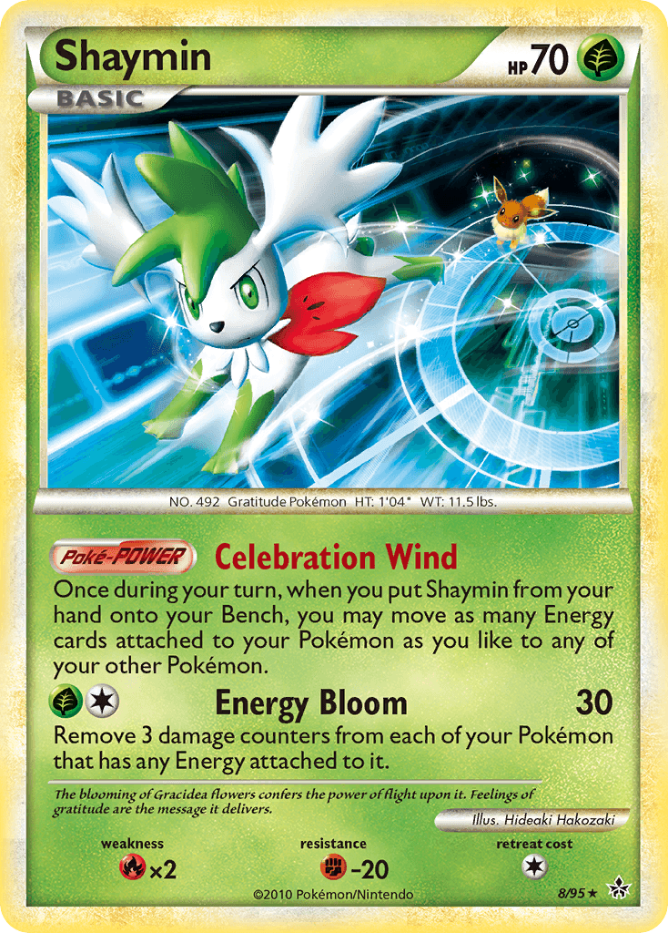 Shaymin, carta 8 de Unleashed