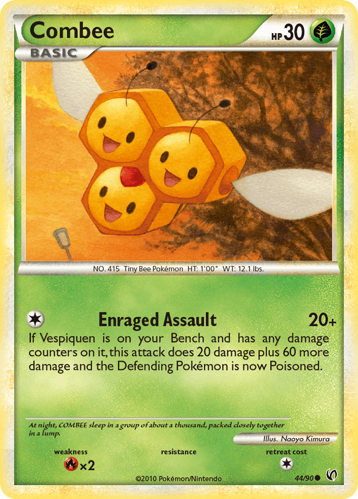 Combee, carta 44 de Undaunted