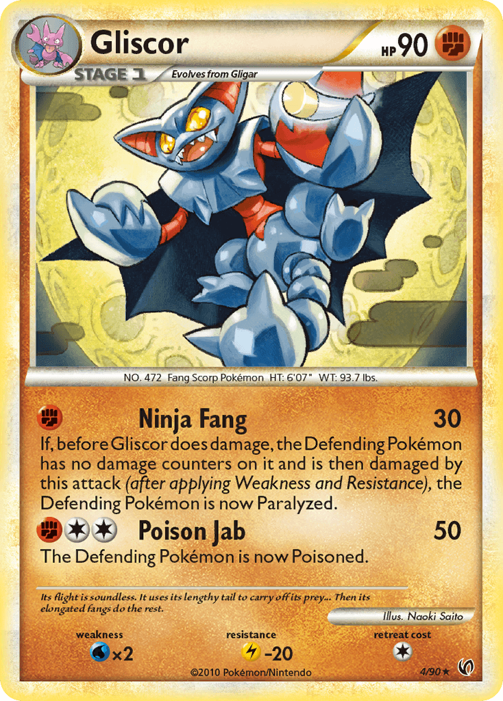 Gliscor, carta 4 de Undaunted