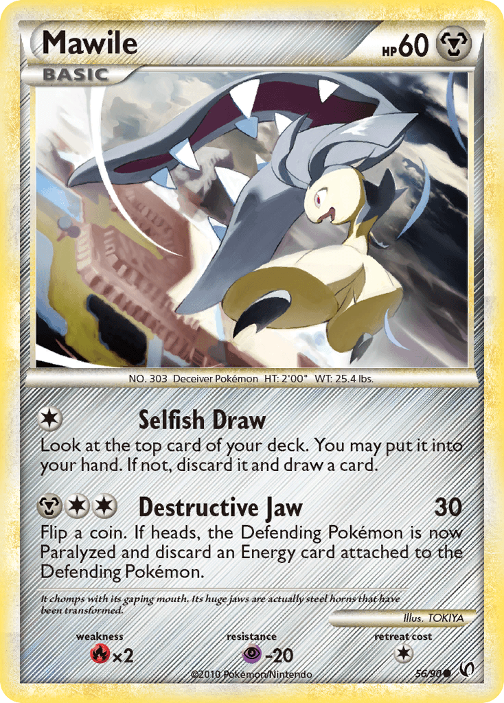 Mawile, carta 56 de Undaunted