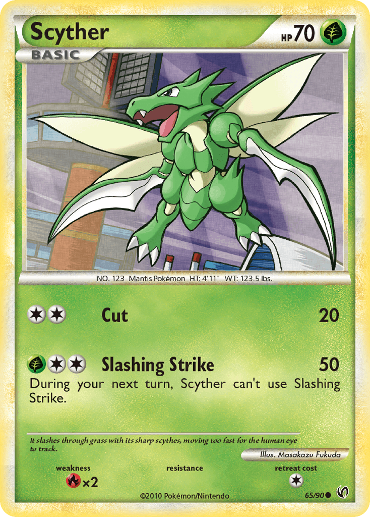 Scyther, carta 65 de Undaunted