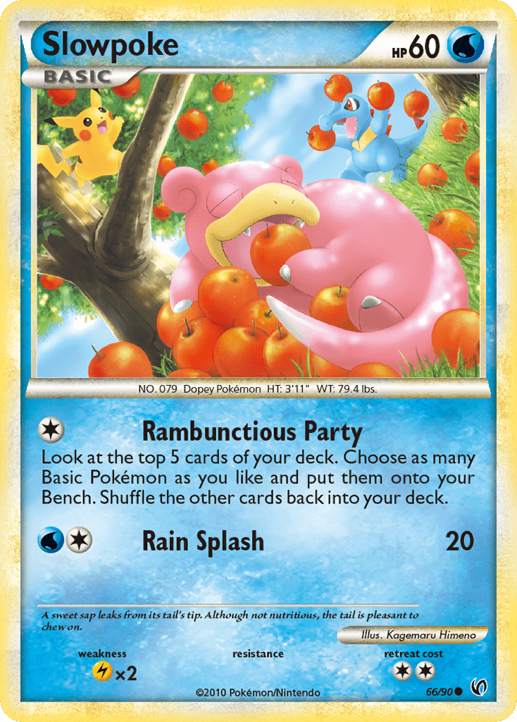Slowpoke, carta 66 de Undaunted
