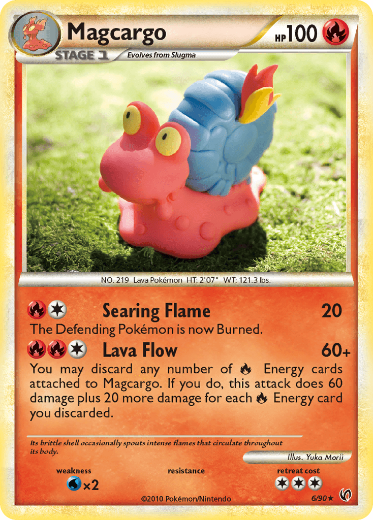 Magcargo, carta 6 de Undaunted