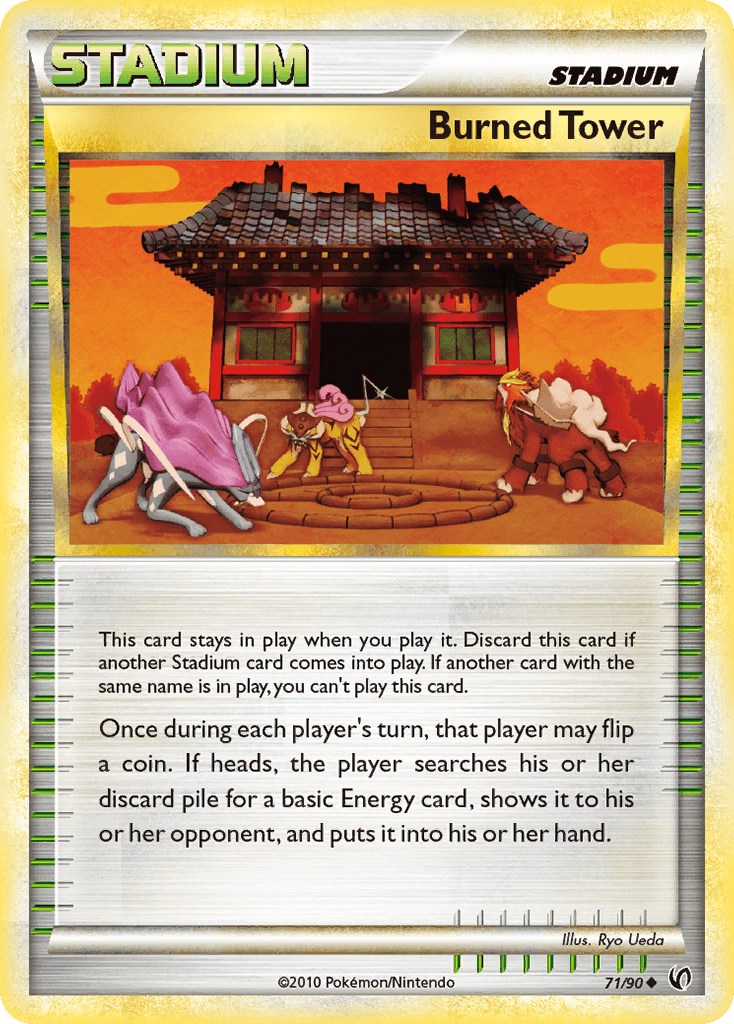 Burned Tower, carta 71 de Undaunted