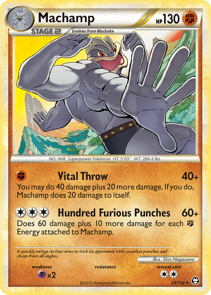 Machamp, carta 26 de Triumphant