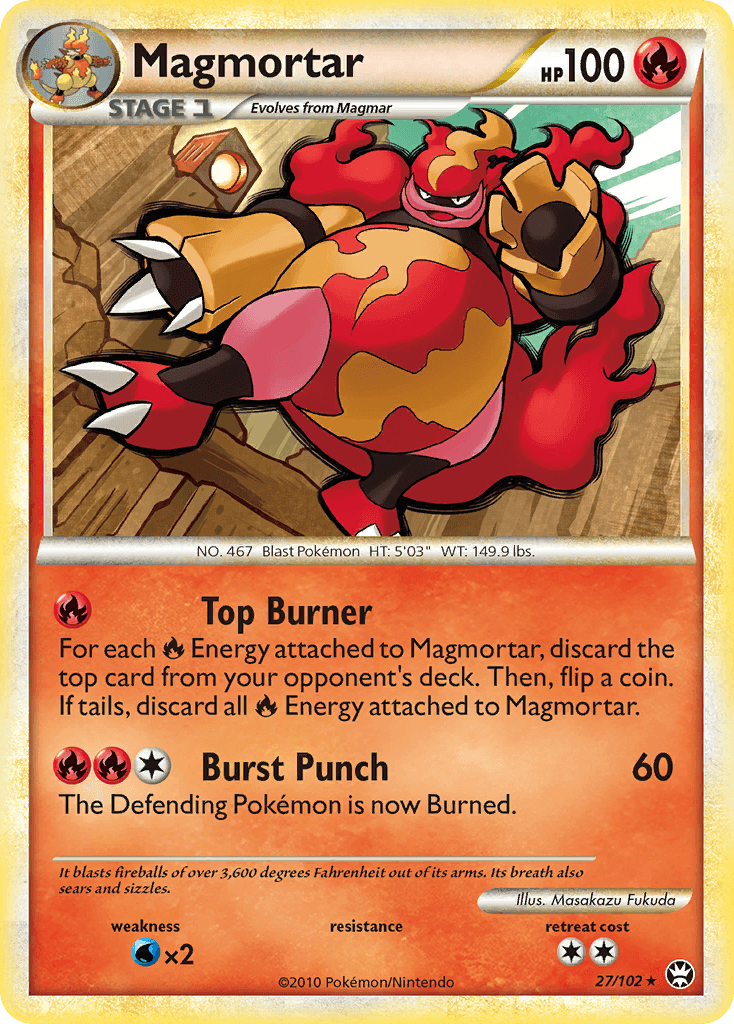 Magmortar, carta 27 de Triumphant