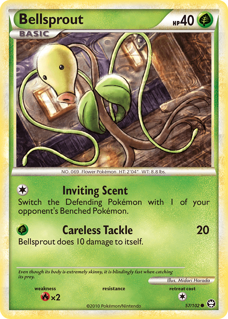 Bellsprout, carta 57 de Triumphant