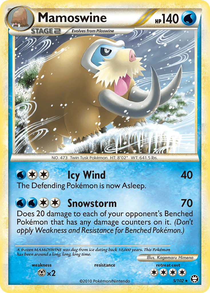 Mamoswine, carta 5 de Triumphant