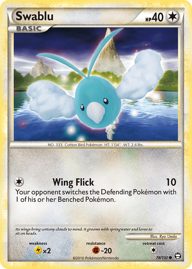 Swablu, carta 78 de Triumphant