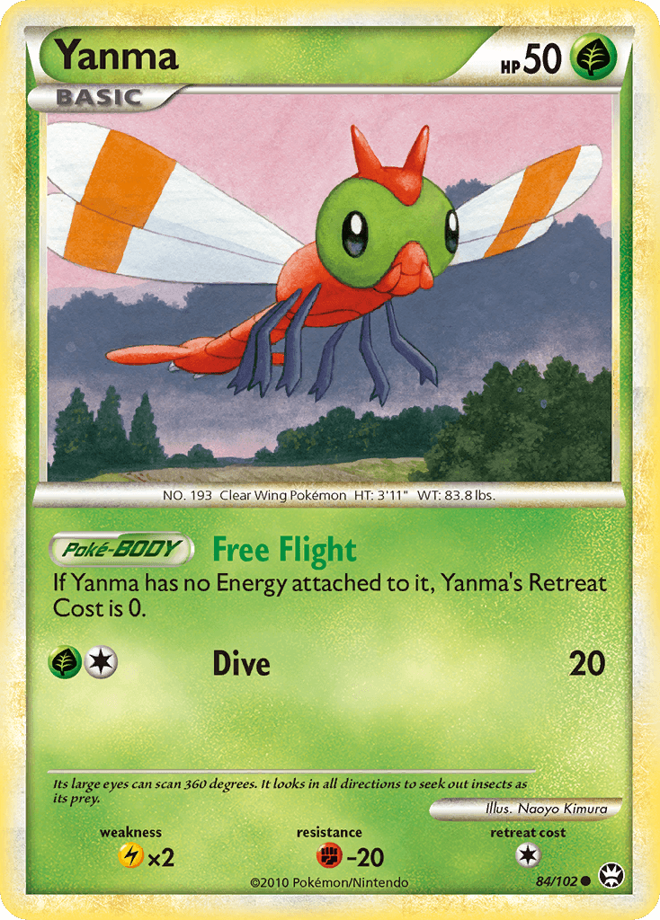 Yanma, carta 84 de Triumphant