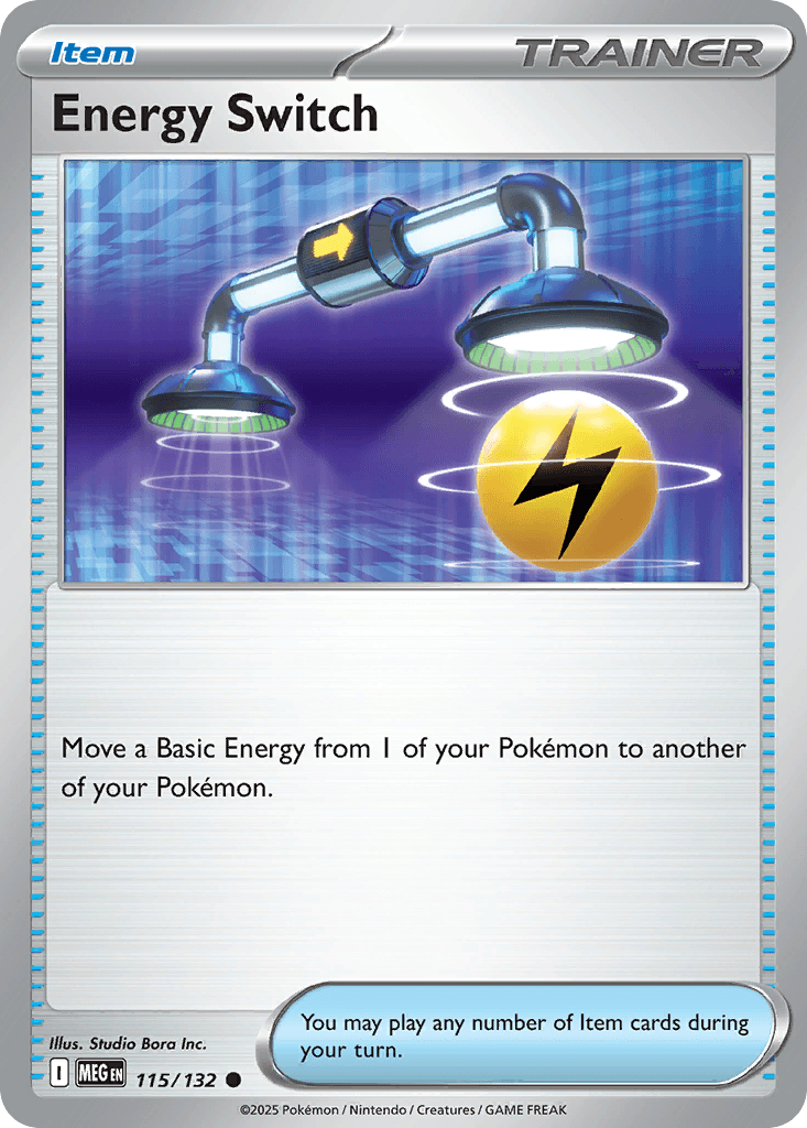 Energy Switch, carta 115 de Mega Evolution