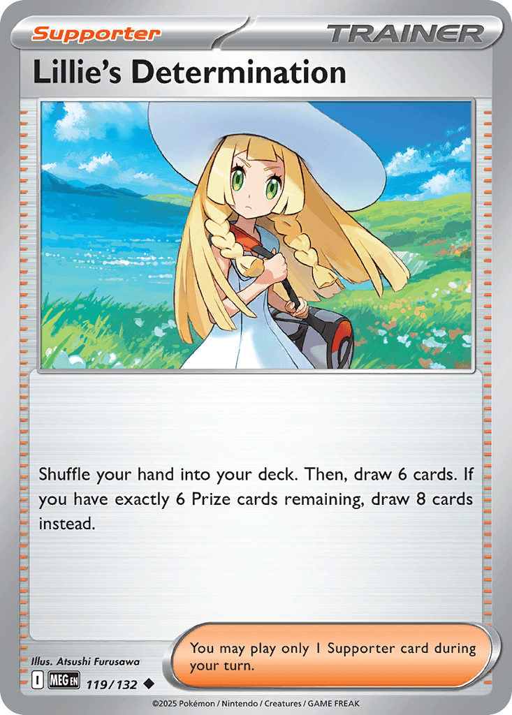 Lillie's Determination, carta 119 de Mega Evolution