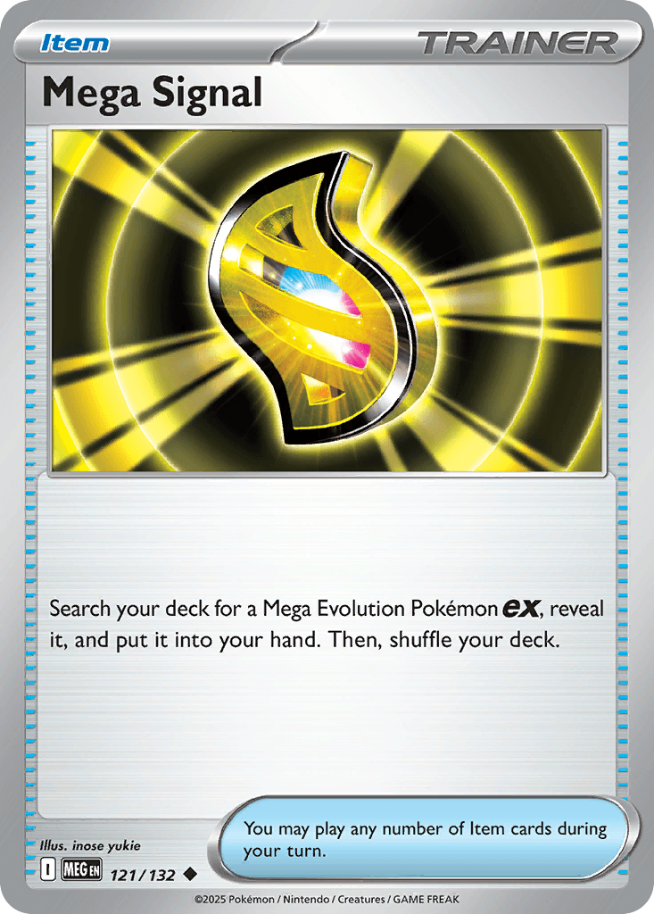 Mega Signal, carta 121 de Mega Evolution