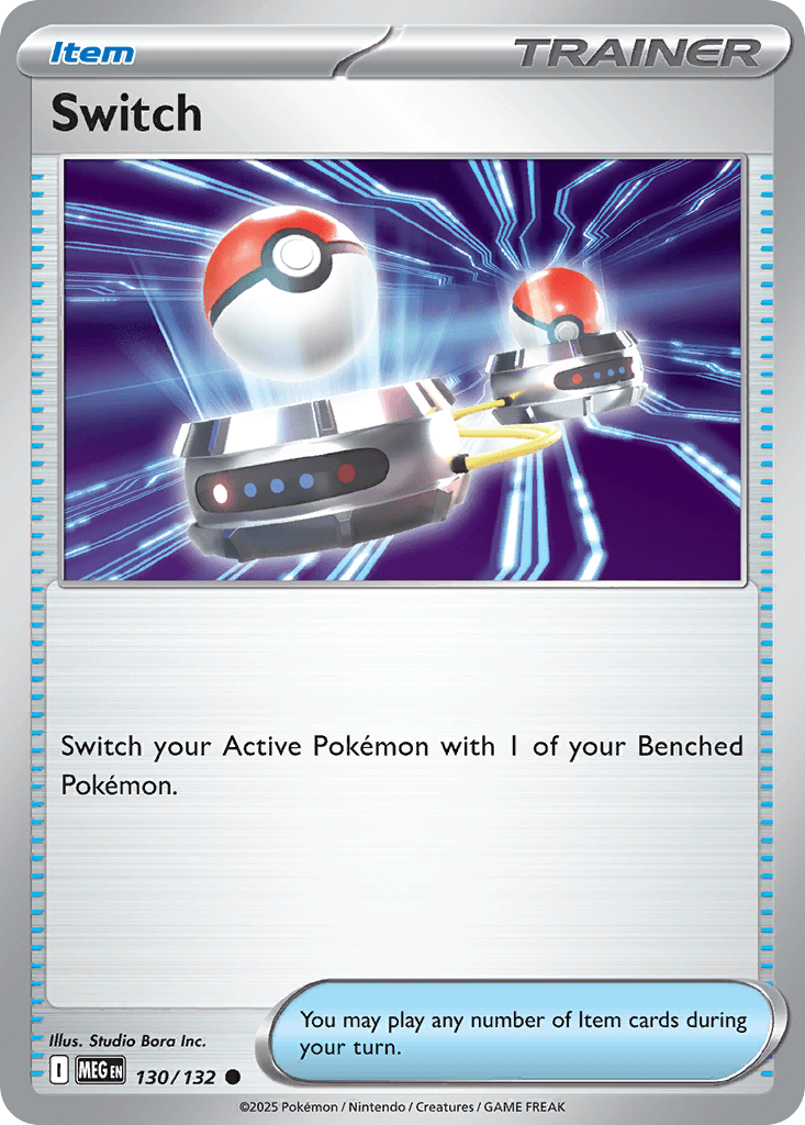 Switch, carta 130 de Mega Evolution