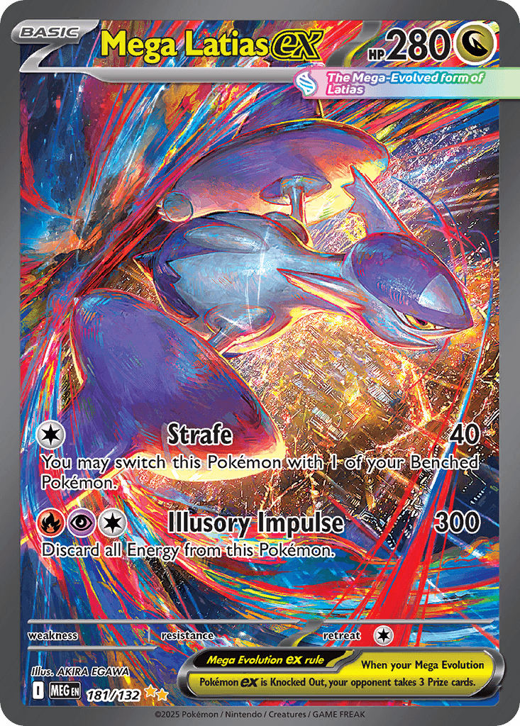 Mega Latias ex, carta 181 de Mega Evolution