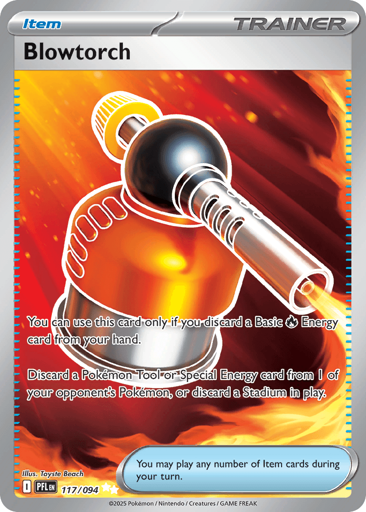 Blowtorch, carta 117 de Phantasmal Flames