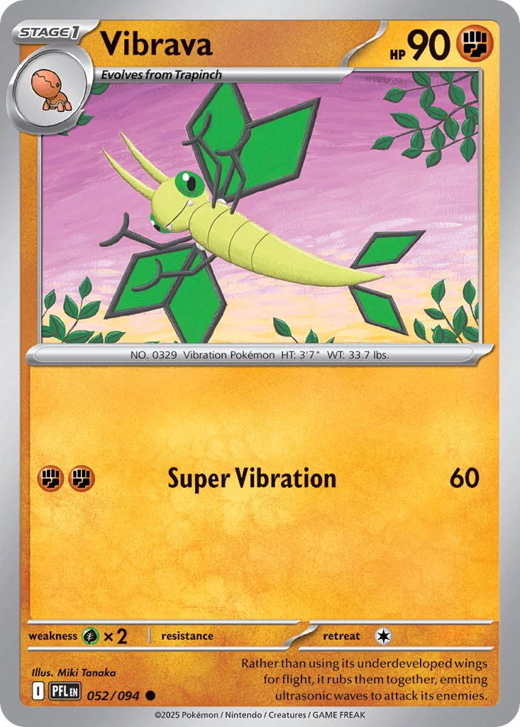 Vibrava, carta 052 de Phantasmal Flames