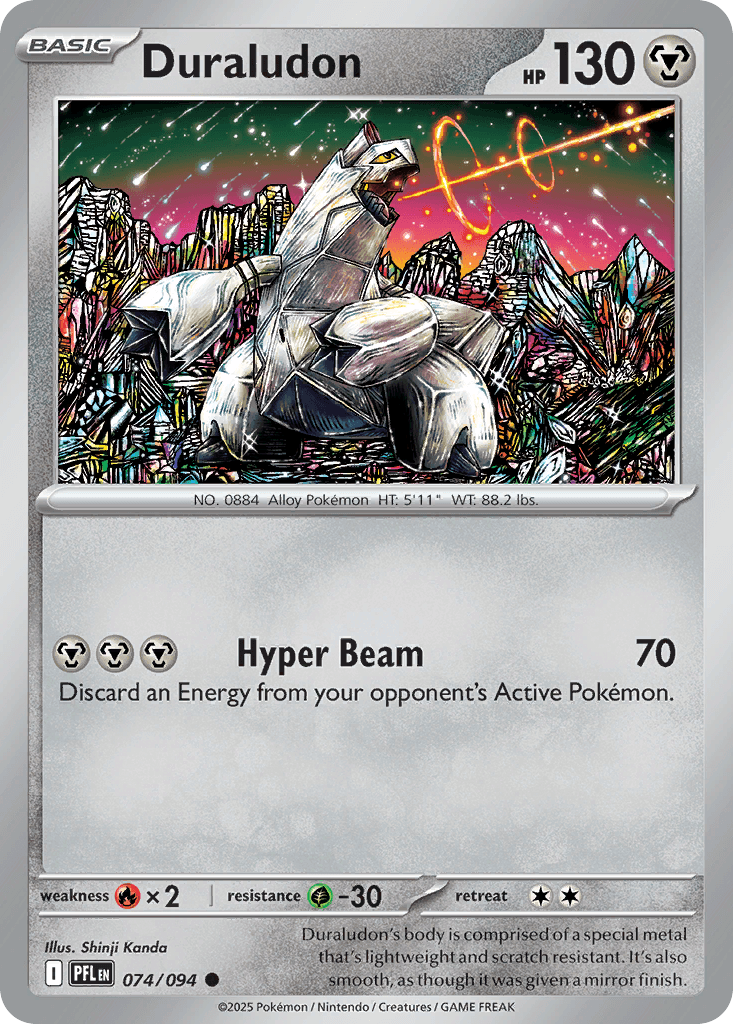 Duraludon, carta 074 de Phantasmal Flames