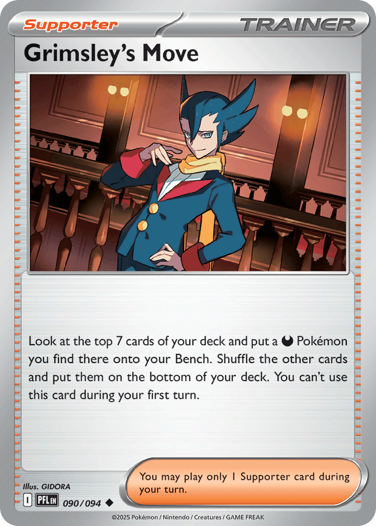 Grimsley's Move, carta 090 de Phantasmal Flames