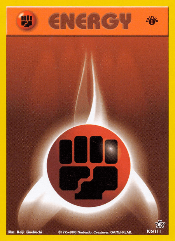Fighting Energy, carta 106 de Neo Genesis