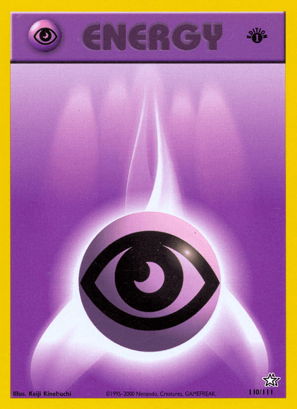 Psychic Energy, carta 110 de Neo Genesis