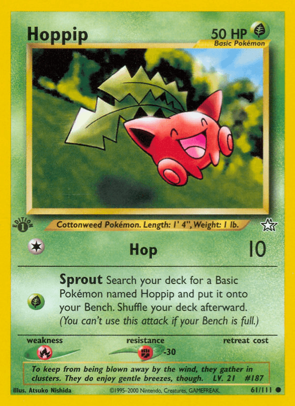 Hoppip, carta 61 de Neo Genesis