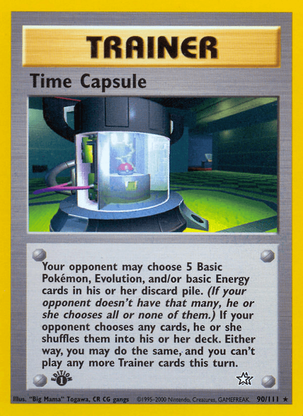 Time Capsule, carta 90 de Neo Genesis