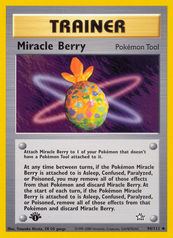 Miracle Berry, carta 94 de Neo Genesis