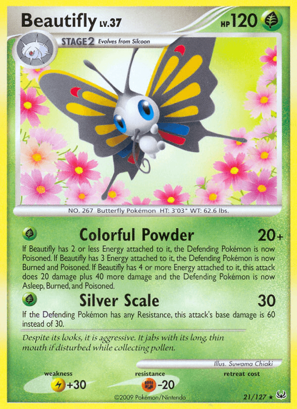 Beautifly, carta 21 de Platinum