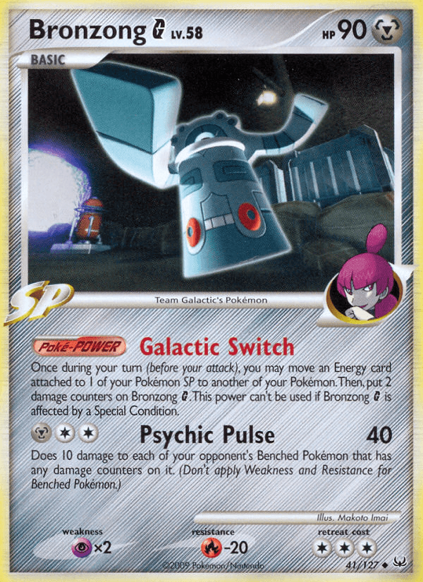Bronzong G, carta 41 de Platinum