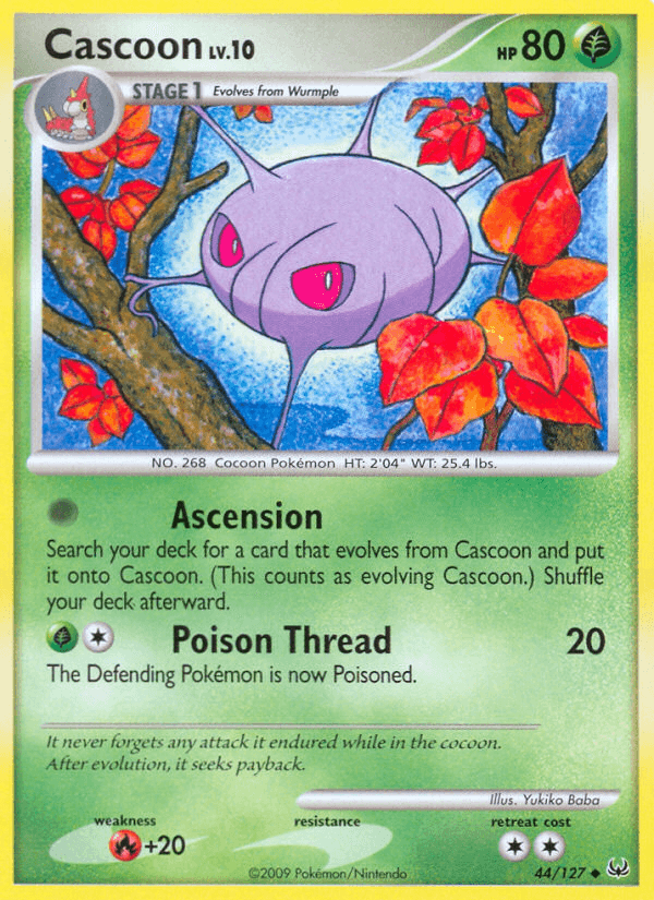 Cascoon, carta 44 de Platinum