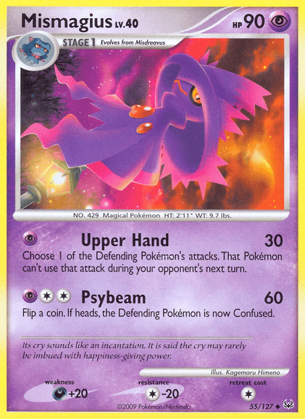 Mismagius, carta 55 de Platinum