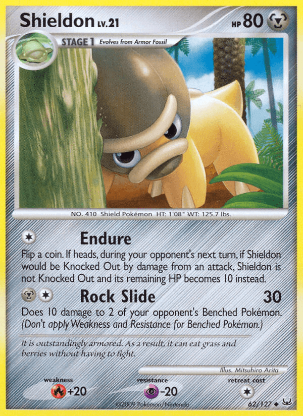 Shieldon, carta 62 de Platinum