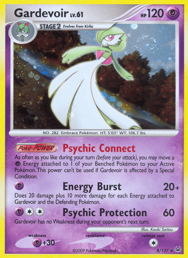 Gardevoir, carta 8 de Platinum