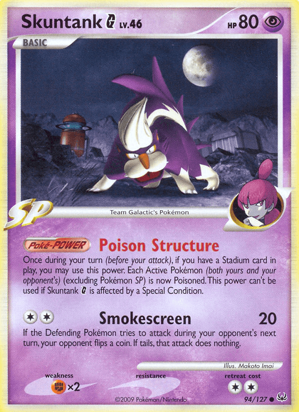 Skuntank G, carta 94 de Platinum