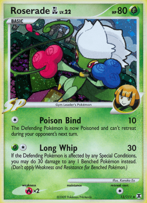 Roserade GL, carta 12 de Rising Rivals