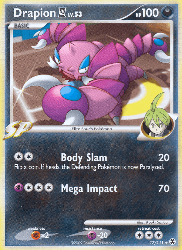Drapion 4, carta 17 de Rising Rivals