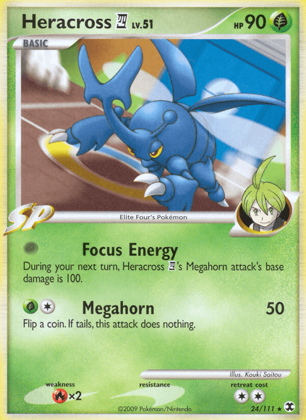 Heracross 4, carta 24 de Rising Rivals