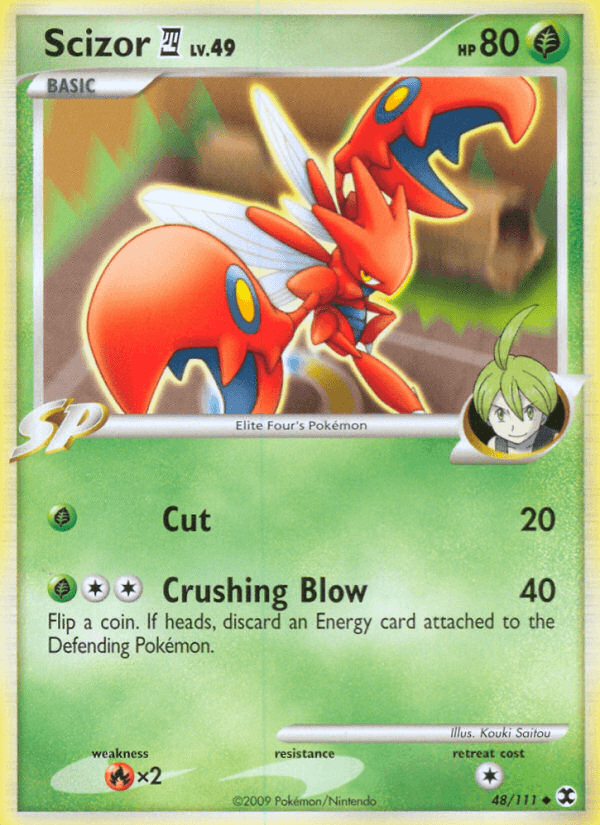 Scizor 4, carta 48 de Rising Rivals