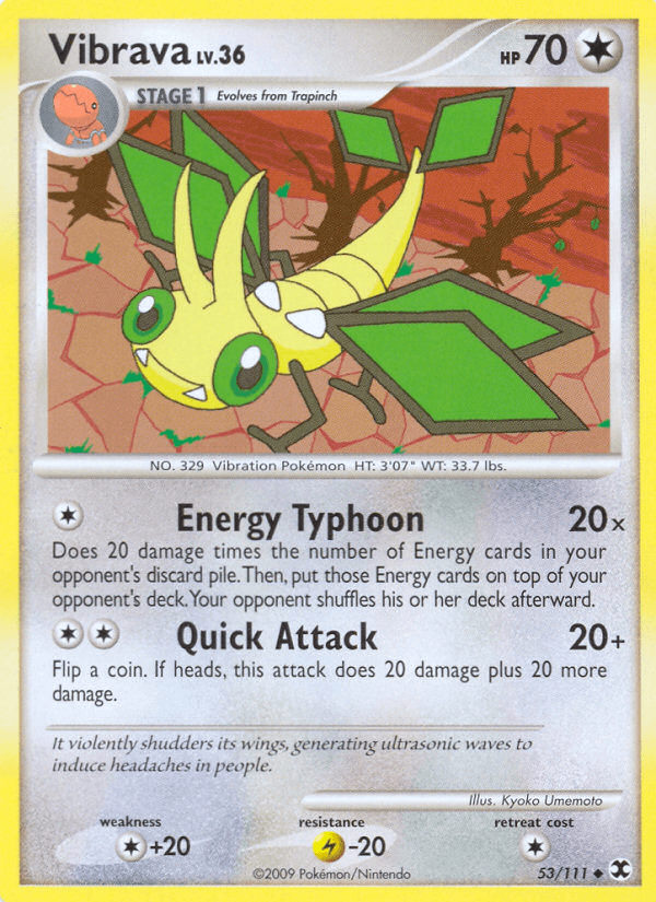 Vibrava, carta 53 de Rising Rivals