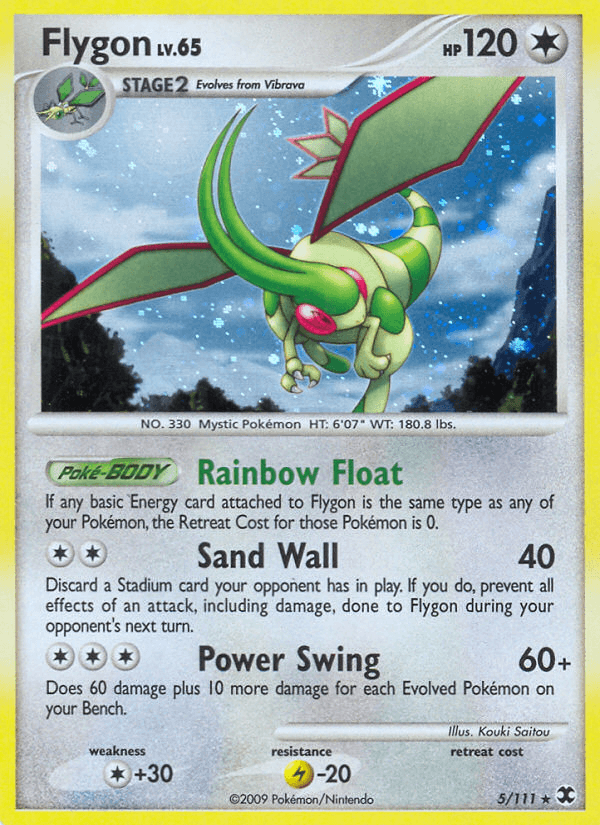 Flygon, carta 5 de Rising Rivals